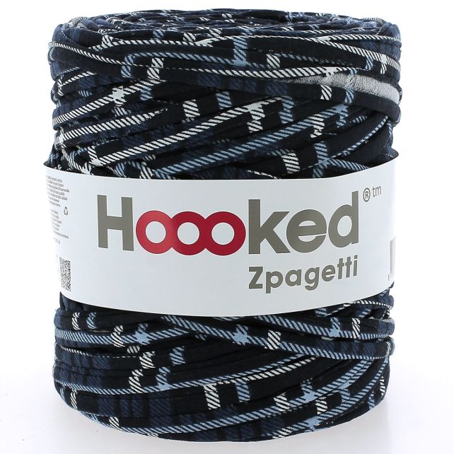 Zpagetti Cotton Yarn Dark Blue Tie