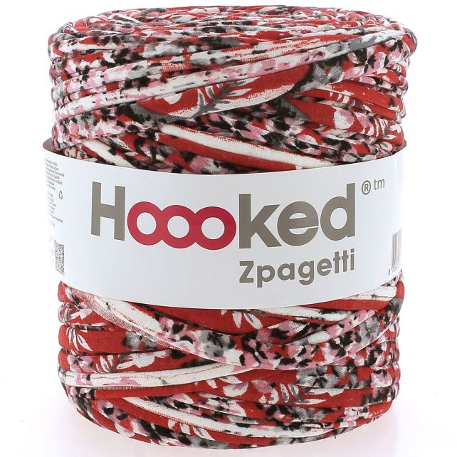 Zpagetti Cotton Yarn Red Garden