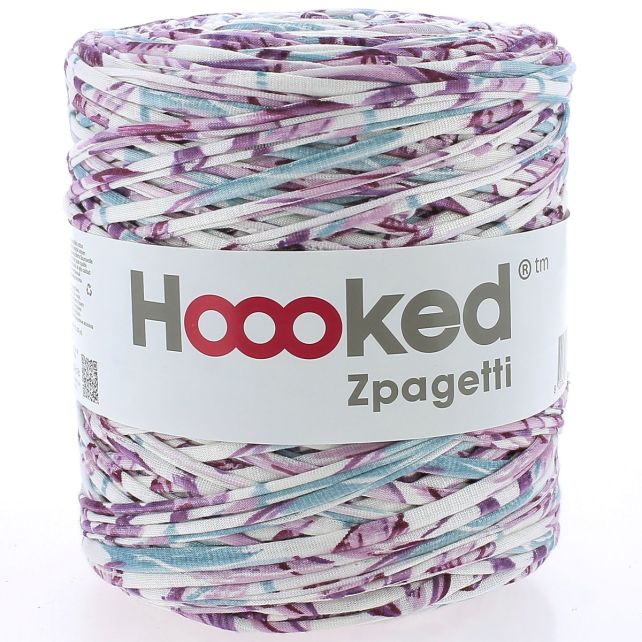 Zpagetti Cotton Yarn Lilac Flowers