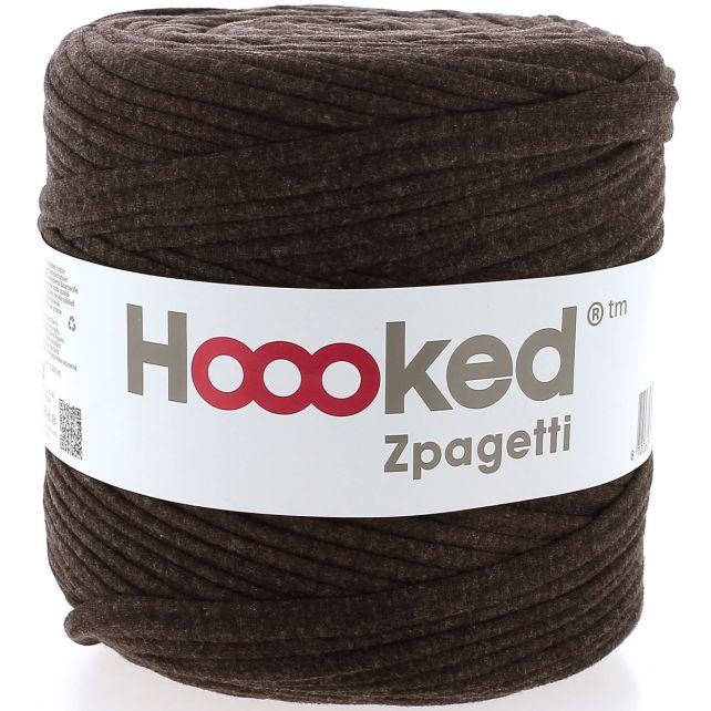 Zpagetti Cotton Yarn Fluffy Brown