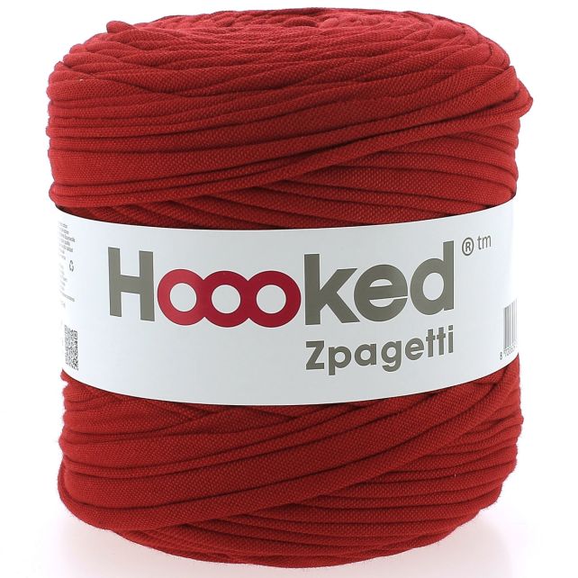 Zpagetti Cotton Yarn Polo Red Flow