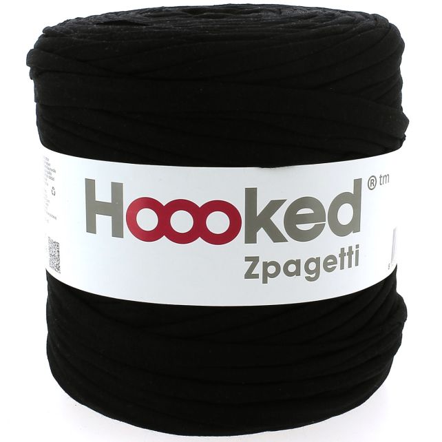 Zpagetti Cotton Yarn Black To Black