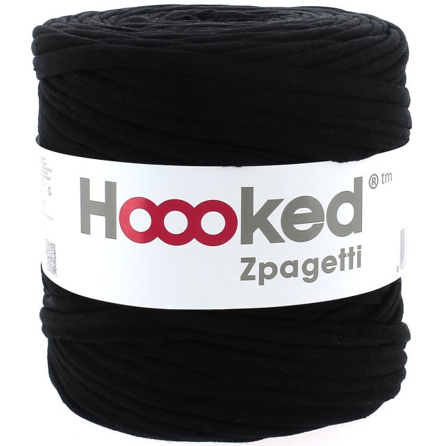 Zpagetti Cotton Yarn Black Vanilla