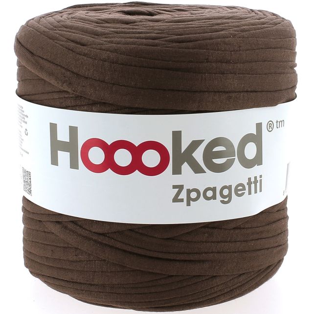 Zpagetti Cotton Yarn Shiny Brown