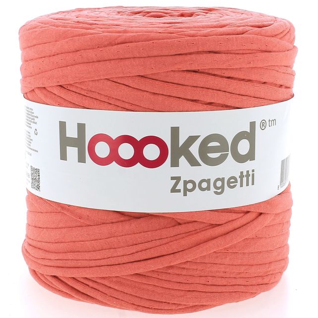 Zpagetti Cotton Yarn Coral Dress