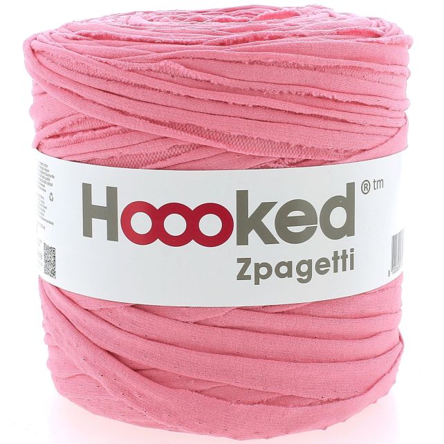 Zpagetti Cotton Yarn Chunky Stretlhy Pink