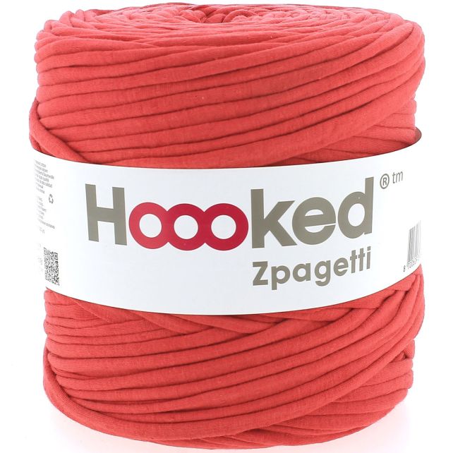 Zpagetti Cotton Yarn Smooth Red