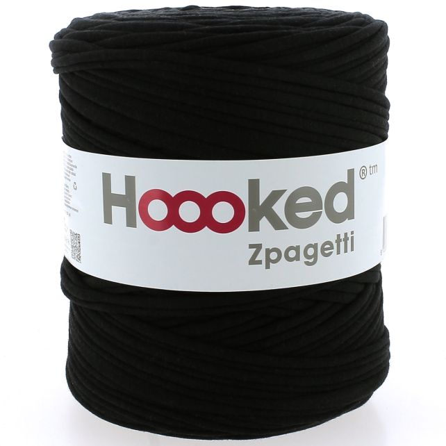 Zpagetti Cotton Yarn Black Velevt