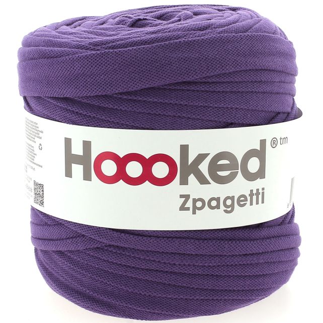 Zpagetti Cotton Yarn Eggplant Polo