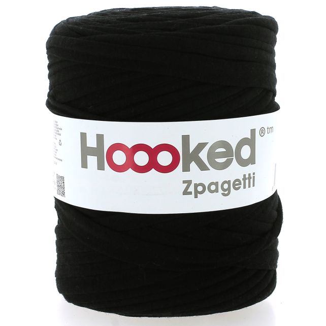 Zpagetti Cotton Yarn Black Delux