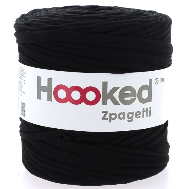 Zpagetti Cotton Yarn Black Carbon