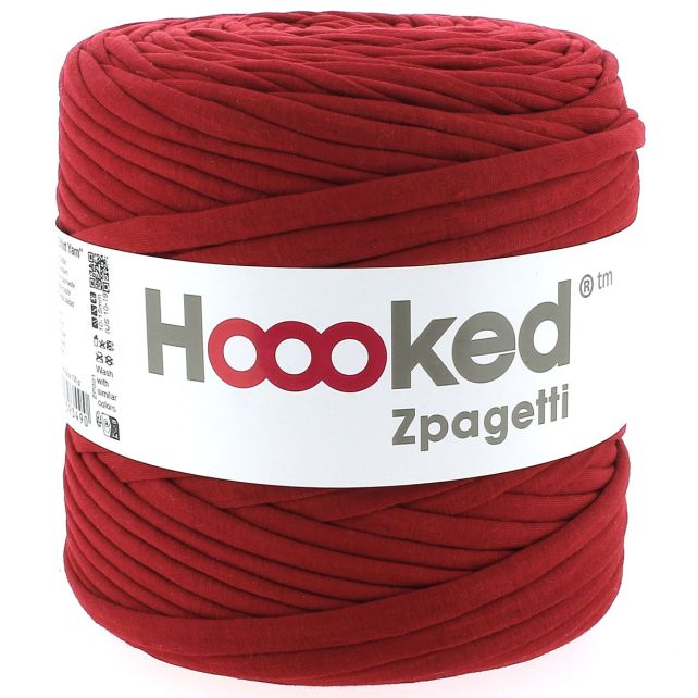 Zpagetti Cotton Yarn Red Rose