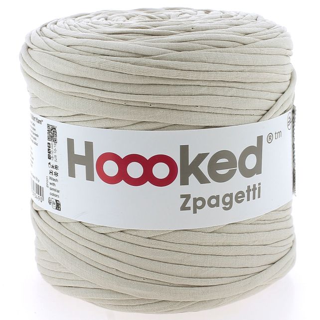 Zpagetti Cotton Yarn Saltine Silence