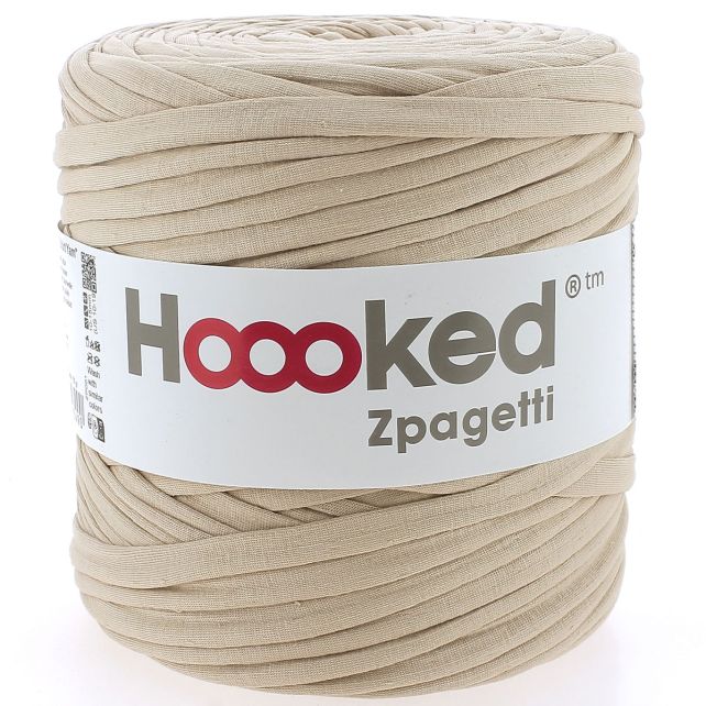 Zpagetti Cotton Yarn Beige Sneakers