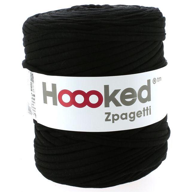 Zpagetti Cotton Yarn Popfiber Black