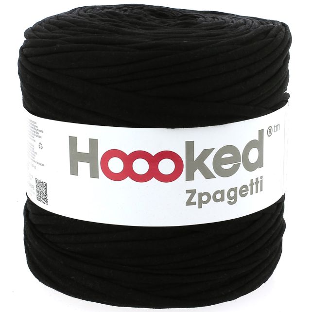Zpagetti Cotton Yarn Black Poptangle