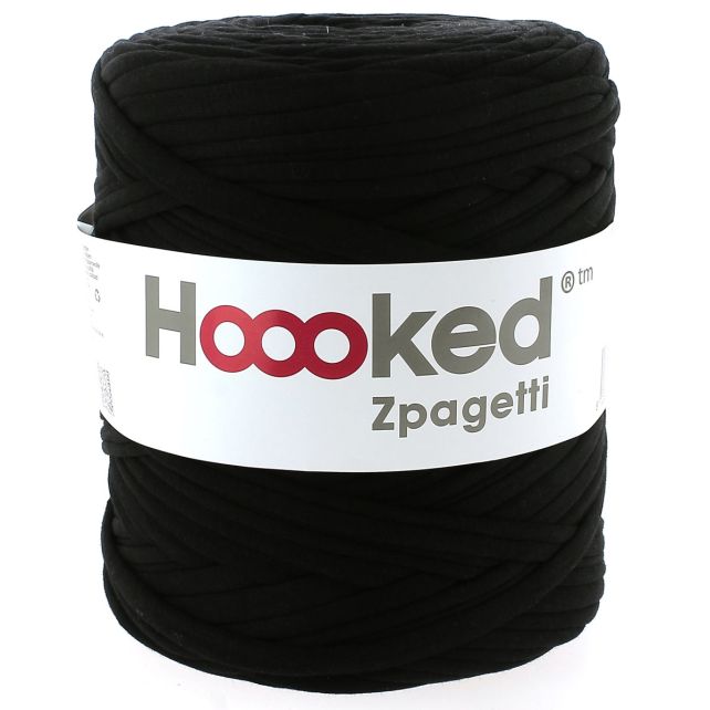 Zpagetti Cotton Yarn Black Custom