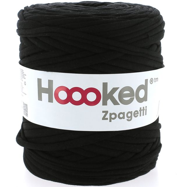 Zpagetti Cotton Yarn Curly Black