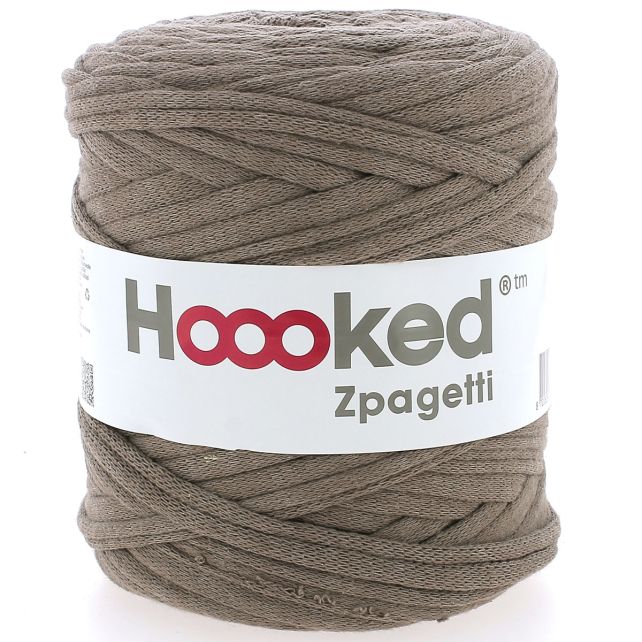 Zpagetti Cotton Yarn Taupe Blanket