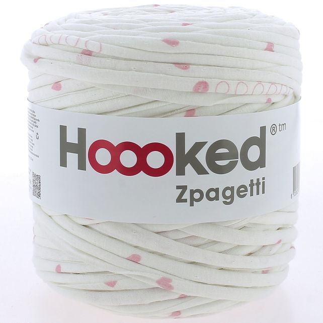 Zpagetti Cotton Yarn Hearts Pink