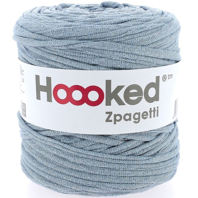 Zpagetti Cotton Yarn Blue Sparkle