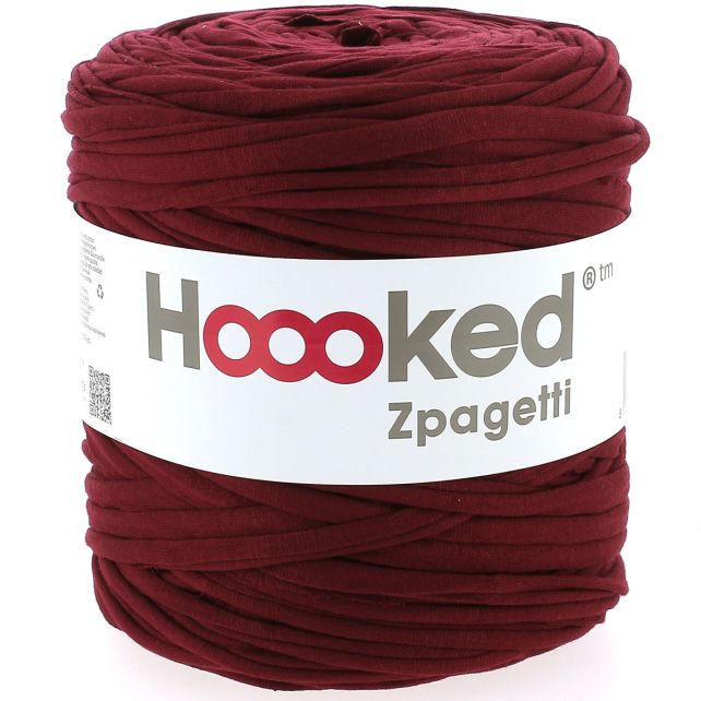 Zpagetti Cotton Yarn Bordeaux Diamond