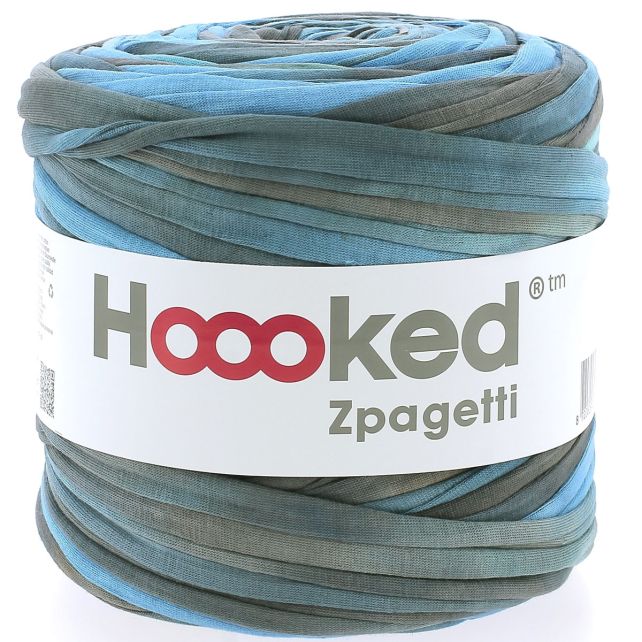 Zpagetti Cotton Yarn Blue & Green