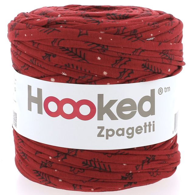 Zpagetti Cotton Yarn Red Leaves