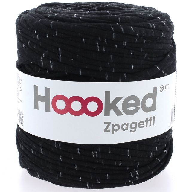 Zpagetti Cotton Yarn Black Stripes