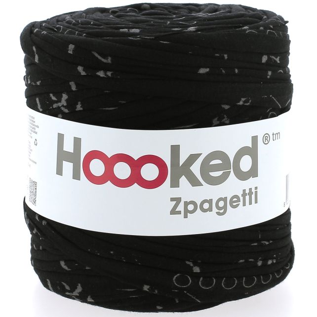 Zpagetti Cotton Yarn Black Circles