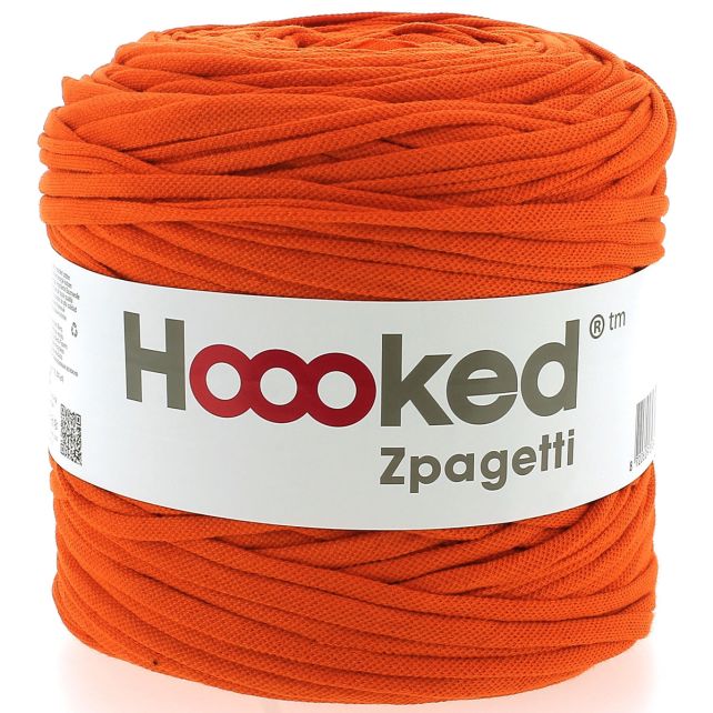 Zpagetti Cotton Yarn Polo Orange