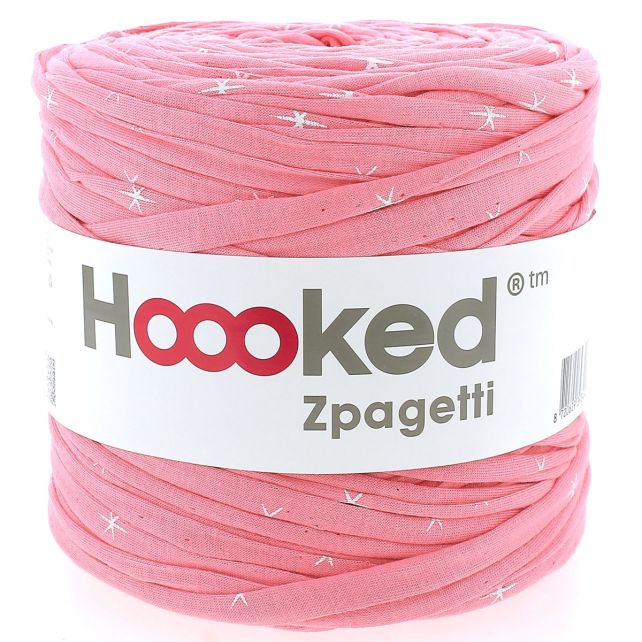 Zpagetti Cotton Yarn Little Pink Stars