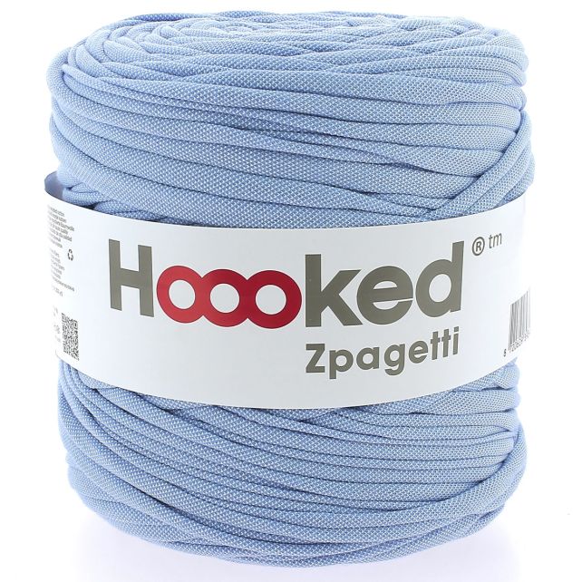 Zpagetti Cotton Yarn Blue Pants