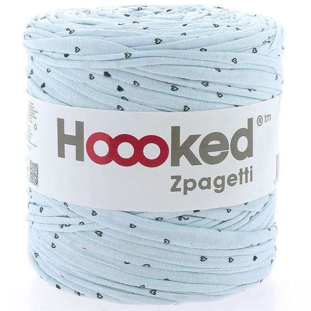 Zpagetti Cotton Yarn Baby Blue Pilow