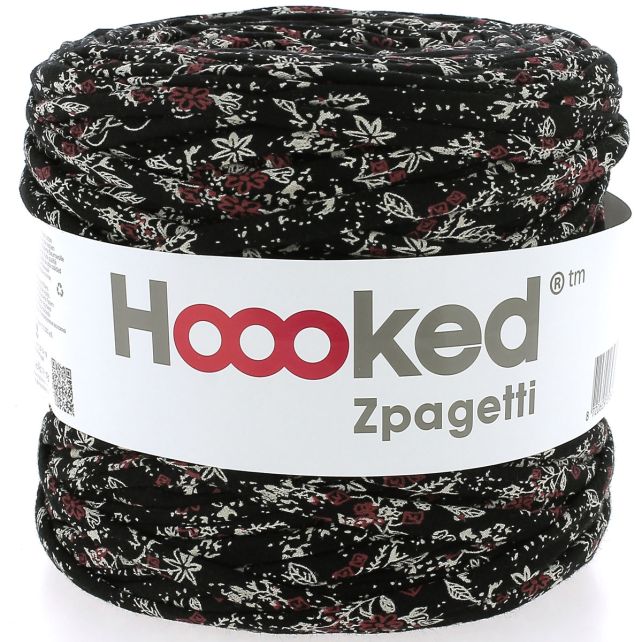Zpagetti Cotton Yarn Black Bandana