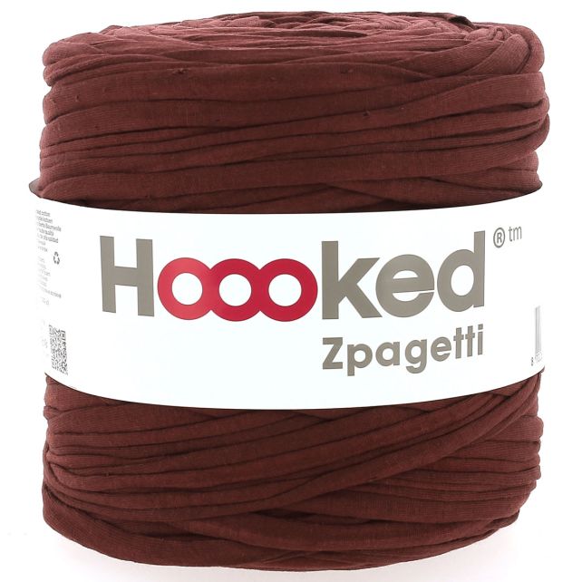 Zpagetti Cotton Yarn Bordeaux Design