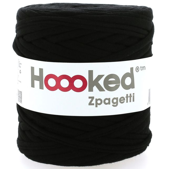 Zpagetti Cotton Yarn Dash Black