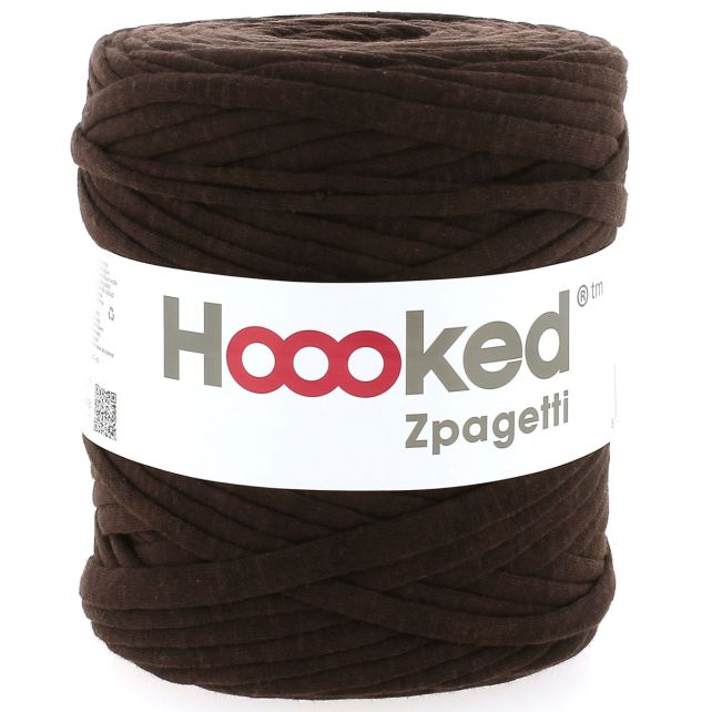 Zpagetti Cotton Yarn Brown Shoes