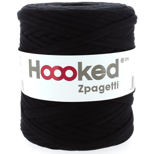 Zpagetti Cotton Yarn Black Barrage