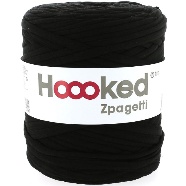 Zpagetti Cotton Yarn Black Vanilla