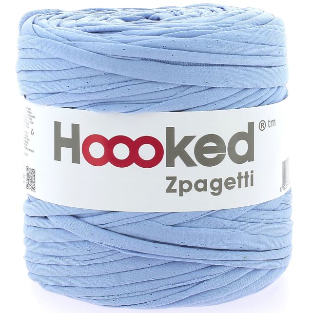 Zpagetti Cotton Yarn Blue T-shirt