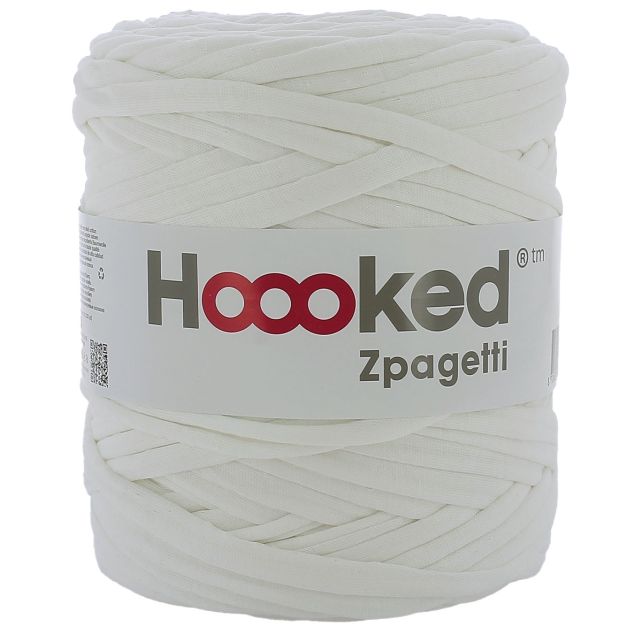 Zpagetti Cotton Yarn Clear White