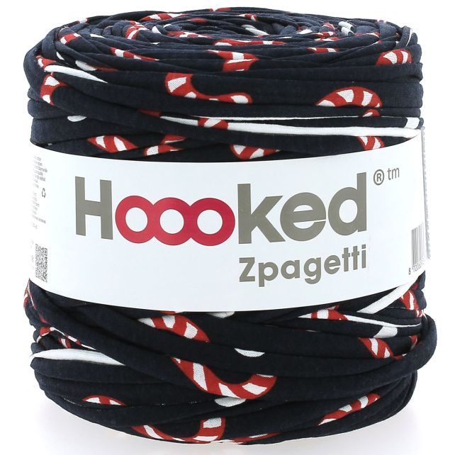 Zpagetti Cotton Yarn Christmas Candy Cane