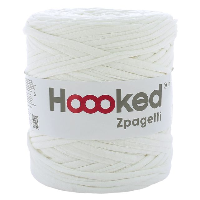 Zpagetti Cotton Yarn White Simple