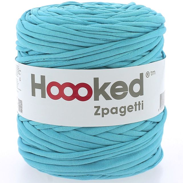 Zpagetti Cotton Yarn Turquoise Cream