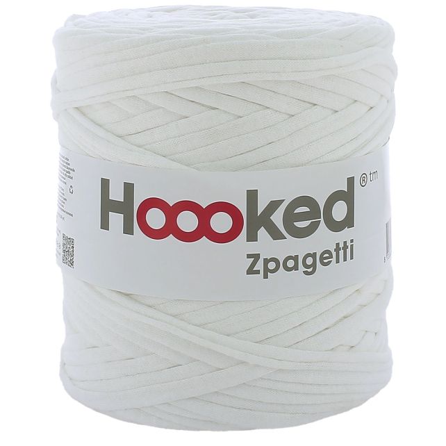 Zpagetti Cotton Yarn White Polo