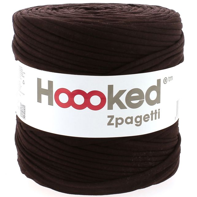 Zpagetti Cotton Yarn Dark Brown