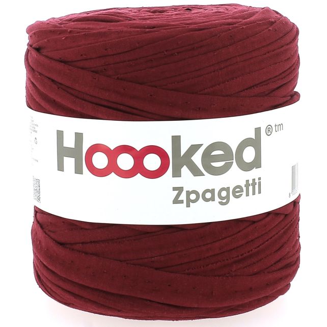 Zpagetti Cotton Yarn Bordeaux Diamond