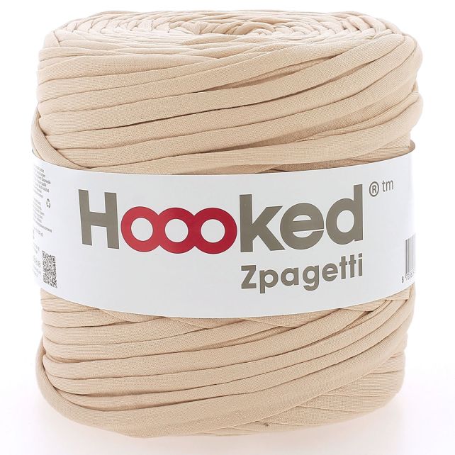 Zpagetti Cotton Yarn Beige Plane