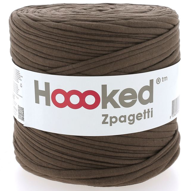 Zpagetti Cotton Yarn Brown Mud